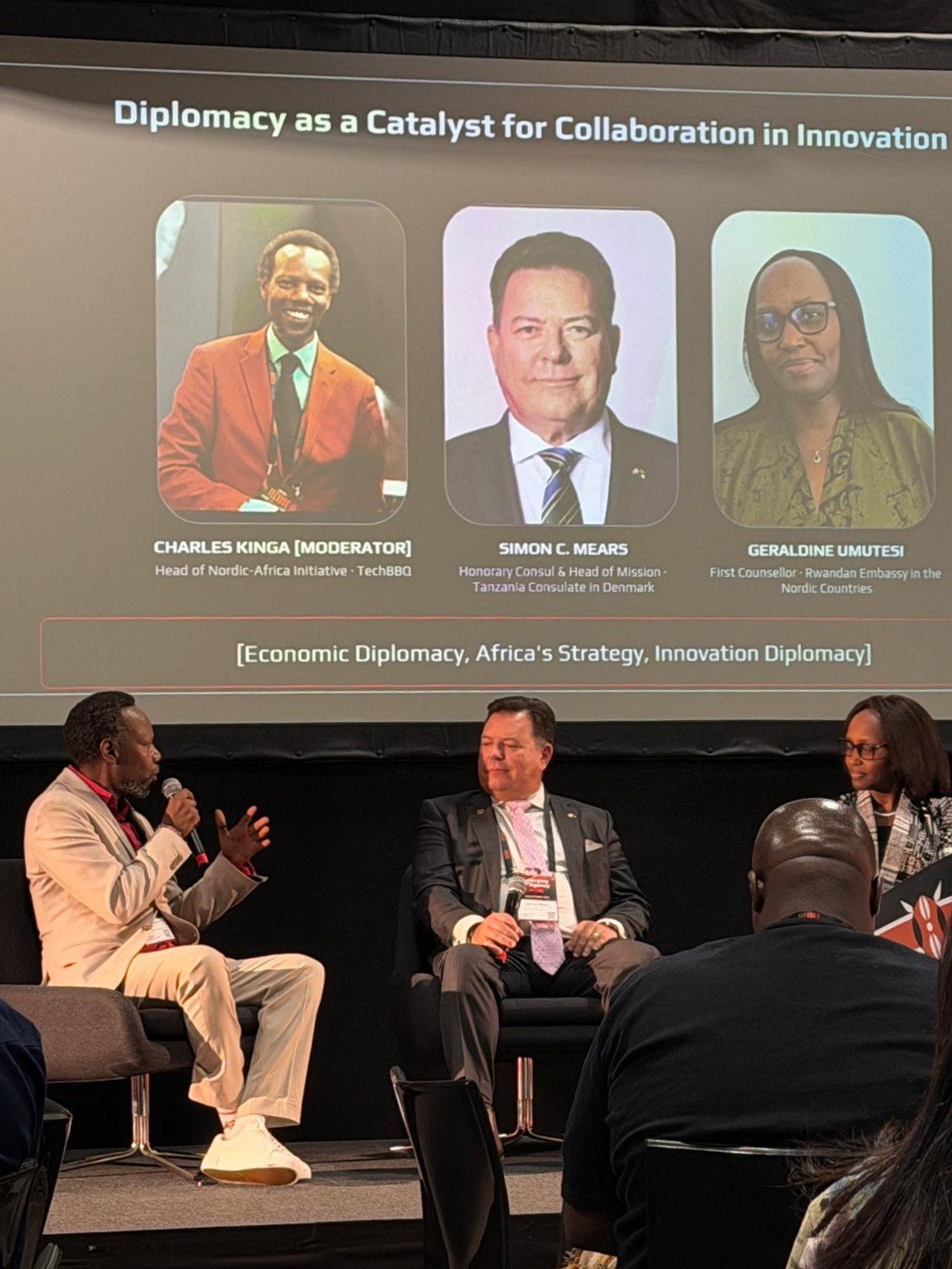 Panel on diplomacy as a catalyst for collaboration in innovation at the Nordic-African Summit, TechBBQ 2026